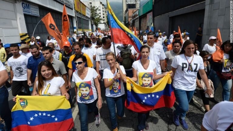 Venezuela protesters 1