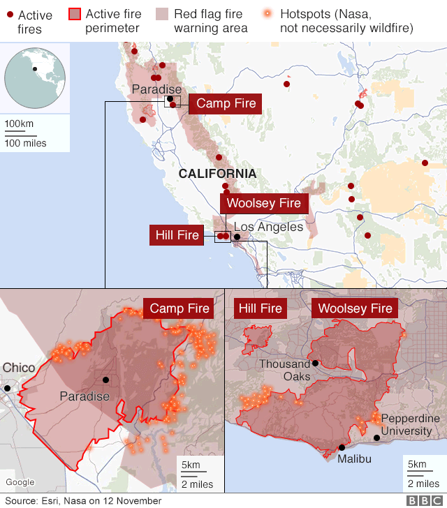 California wildfires