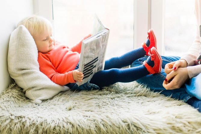 Child Reading for World Book Week