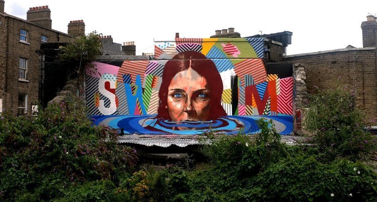 Sink or Swim, Dublin street art