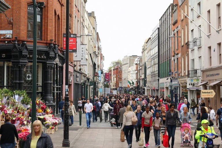 Grafton Street in Dublin