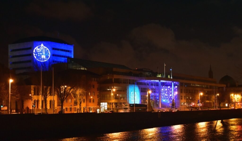 winter lights dublin