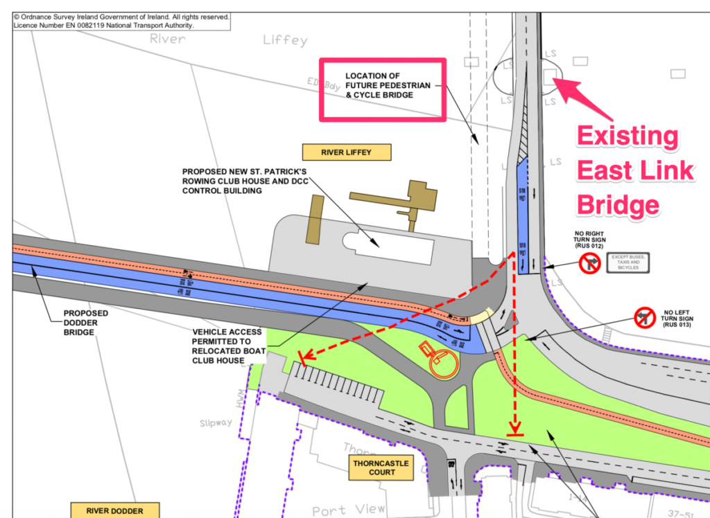 The Point Pedestrian and Cycle Bridge (Image: DCC)