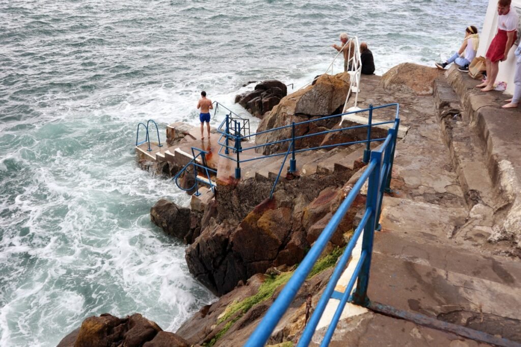 Swimming at Vico Baths in Dublin