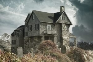 House Cemetery Haunted House 2187170