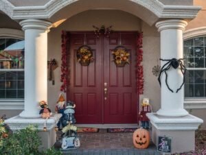 halloween door