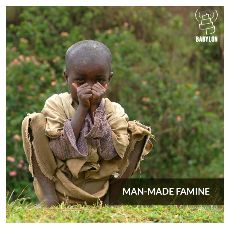 Man-made famine