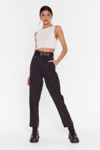 Pinstripe Pants