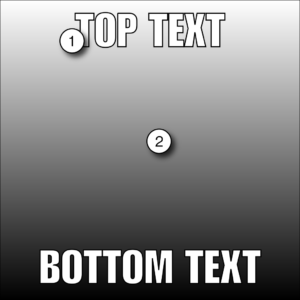 1024px Typical internet meme image format.svg