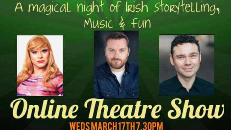 A Paddy s Day Delight Online Theatre banner