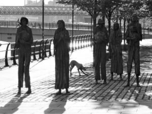 potato famine memorial Dublin