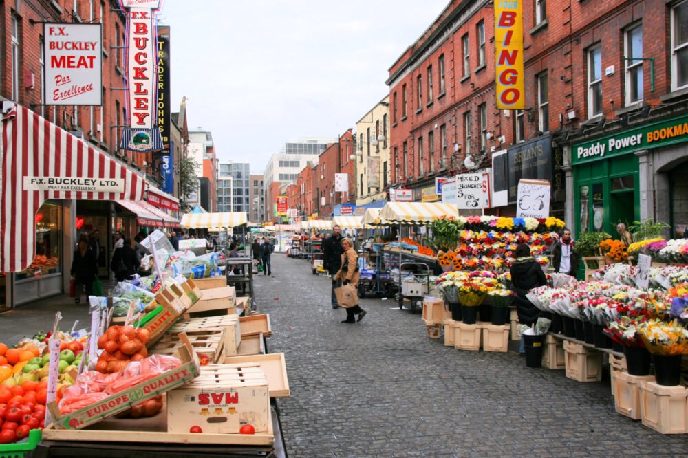 Moore Street market Dublin