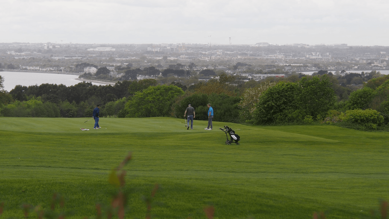 Deer Park Golf Course in Howth. Image by author.