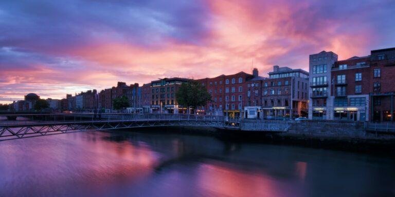 buildings with waterfront view