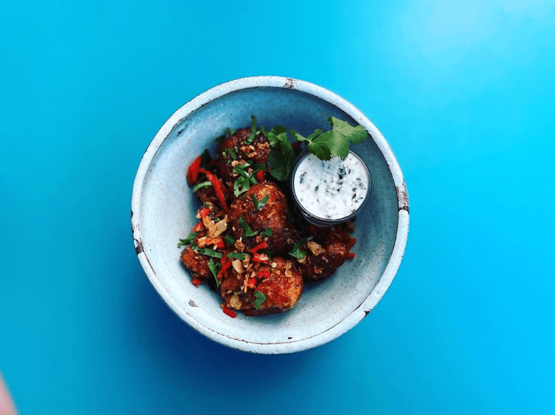 Teriyaki Cauliflower Wings