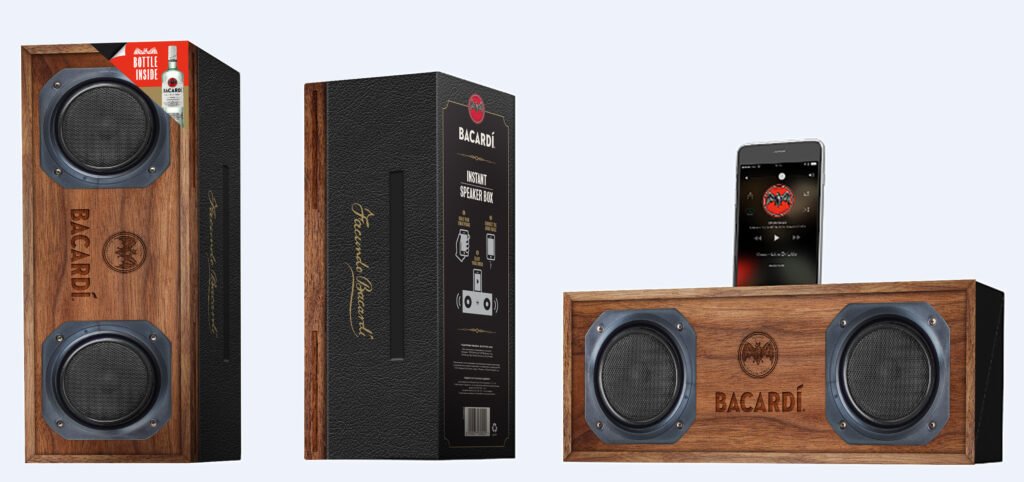 BACARDI SPEAKER BOX outside OP1