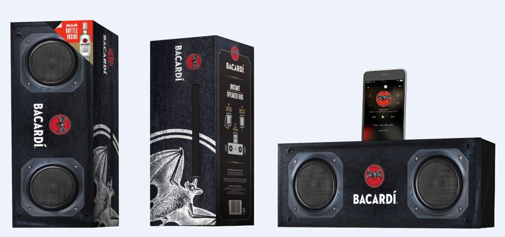 BACARDI SPEAKER BOX outside OP3