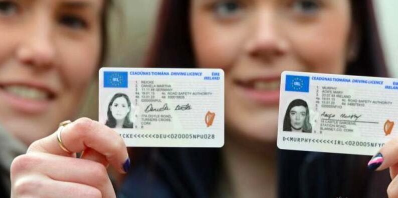 driving license in ireland